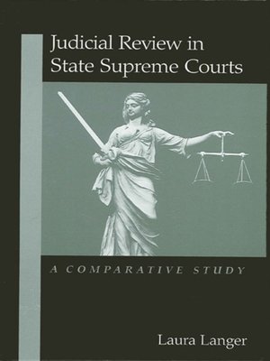 cover image of Judicial Review in State Supreme Courts